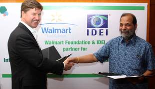 
      
      Walmart Foundation supports IDEI to raise income of 10,000...
      
      