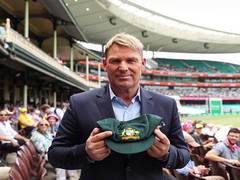 
      
      Shane Warne to auction Baggy Green cap to raise fund for...
      
      