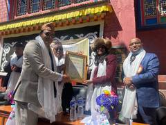 
      
      Drinking Water Supply Project built with Indian grant...
      
      