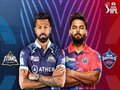 
      
      IPL: Delhi Capitals win toss, elect to bowl first against Gujarat
      
      