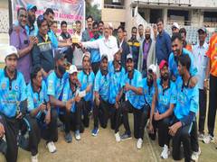 
      
      Hyderabad win Divyang T20 Trophy by 6 wickets
      
      