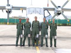 
      
      All-woman Navy aircrew creates history, completes recon mission
      
      