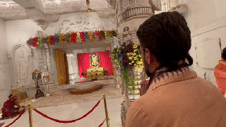 
      
      Anurag Thakur offers prayers at Shri Ram Janmabhoomi Temple
      
      