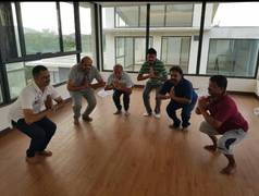
      
      JD-S legislators lodged at Bengaluru hotel de-stress with yoga 
      
      
