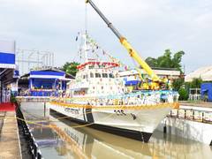 
      
      Kolkata: GRSE launches fifth FPV for Coast Guard
      
      