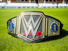 
      
      England Cricket team receives customised WWE championship...
      
      