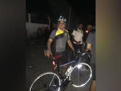 
      
      Lt. Gen Alok Kler cycles from Delhi to Jaipur to spread...
      
      