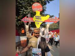 
      
      Mumbai Marathon: Runners spread awareness regarding various...
      
      