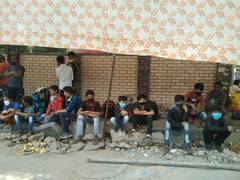 
      
      Migrant labourers in Delhi face problems due to lack of...
      
      