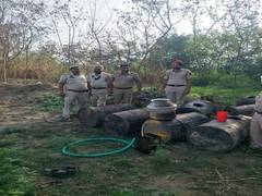 
      
      2 lakh kg of illicit liquor seized in Punjab's Rupnagar, 5...
      
      