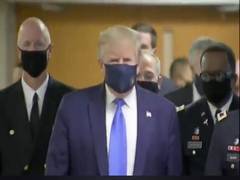 
      
      In a first, Trump dons mask as US' COVID death toll surpasses...
      
      
