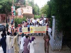 
      
      Protest continues in Sindh against enforced disappearances of...
      
      