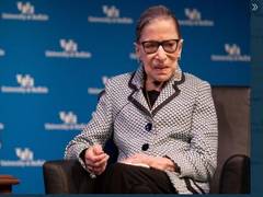 
      
      Ruth Bader Ginsburg, renowned US Justice, dies at 87
      
      