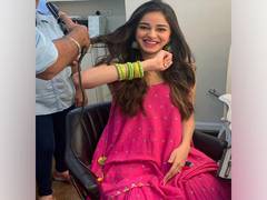 
      
      Ananya Panday shares pictures from her first look test as...
      
      