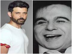 
      
      Hrithik Roshan wishes for good health to Dilip Kumar on birthday
      
      