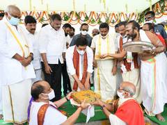 
      
      Andhra CM lays foundation stone for reconstruction of nine...
      
      