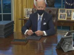 
      
      Just hours into presidency, Biden announces US will rejoin...
      
      