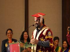 
      
      R. Madhavan receives Doctor of Letters for his contribution...
      
      