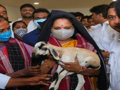
      
      MLC K Kavitha assures Kuruma delegation of state government's...
      
      