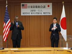 Japan, US defence chiefs exchange views on situation in East and South ...