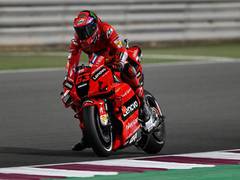 
      
      Bagnaia smashes Losail lap record for maiden MotoGP pole
      
      