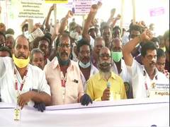 
      
      Chennai: Audio-video organisers hold protest over demand to...
      
      