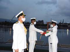
      
      Navy's hydrographic survey ship INS Sandhayak decommissioned...
      
      