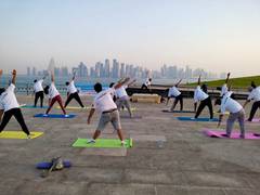 
    Qatar celebrates 7th International Day of Yoga in six cities
    