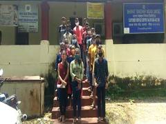 
      
      Students protest at BSNL office in Goa's Sattari over patchy...
      
      
