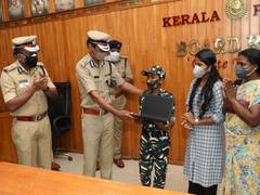 
      
      Kerala Police gifts laptop to 11-year-old Abhijit, who helps...
      
      
