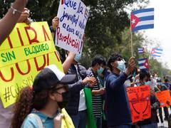 
    Over 1 lakh people march in Cuba to support govt amid unrest
    
