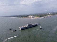 
      
      IAC Vikrant returns successfully after maiden sea voyage
      
      
