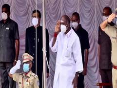 
      
      Puducherry Chief Minister N Rangasamy hoists national flag in...
      
      