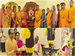 
      
      Goa, Maharashtra CMs celebrate Ganesh Chaturthi with their...
      
      