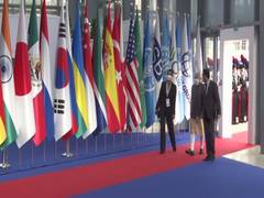 
      
      PM Modi arrives at G20 Summit venue for session on climate change
      
      