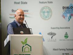 
      
      Delhi: Manish Sisodia inaugurates 'Smart Urban Farming Expo' 
      
      