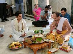 
      
      TMC's Abhishek Banerjee offers prayers at Shri Rudreshwar...
      
      