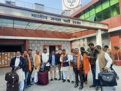 
      
      UP Polls: BJP deploys 165 party workers from Gujarat for...
      
      