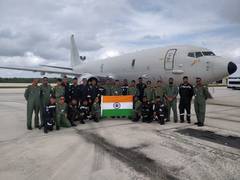 
      
      Indian Navy's P8I aircraft participates in multinational...
      
      