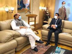 
      
      Hyderabad: Rajnath Singh holds review meeting with senior...
      
      
