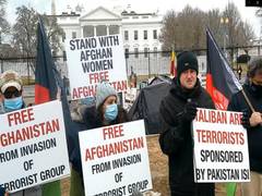 
      
      Afghan activists in US protest against 'Pakistan-sponsored...
      
      