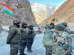 
      
      Northern Army Commander visits Galwan valley in Eastern...
      
      