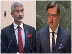 
      
      EAM Jaishankar, Ukrainian FM Kuleba discuss evacuation of...
      
      