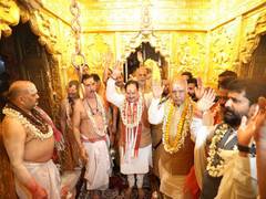 
      
      JP Nadda offers prayers at Kashi Vishwanath, Kaal Bhairav...
      
      