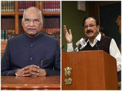 
      
      President Kovind, VP Naidu extend greetings to citizens on Holi
      
      