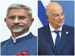 
      
      Greek Foreign Minister Nikos Dendias India visit to...
      
      