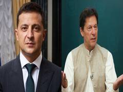 
      
      Ukrainian President speaks with Imran Khan
      
      