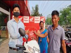 
      
      Guwahati daily wage labourer buys scooty using coins
      
      