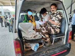 
      
      CISF personnel helps woman deliver baby at Delhi's Metro station 
      
      