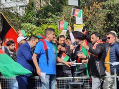 
      
      Afghans in UK protest against Pakistani airstrikes in Afghanistan
      
      
